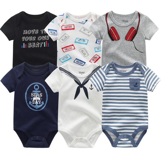 Baby Bodysuit Fashion body Suits Short Sleeve Newborn