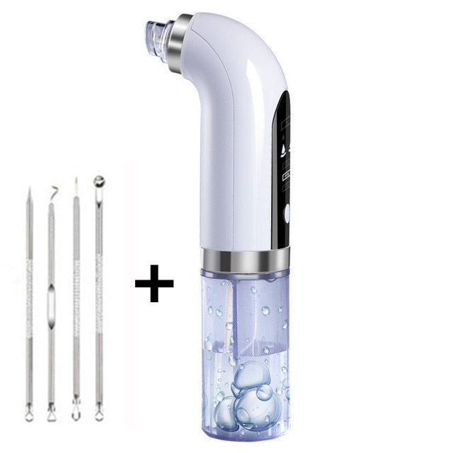 Electric Small Bubble Blackhead Remover USB Rechargeable Water Cycle Pore