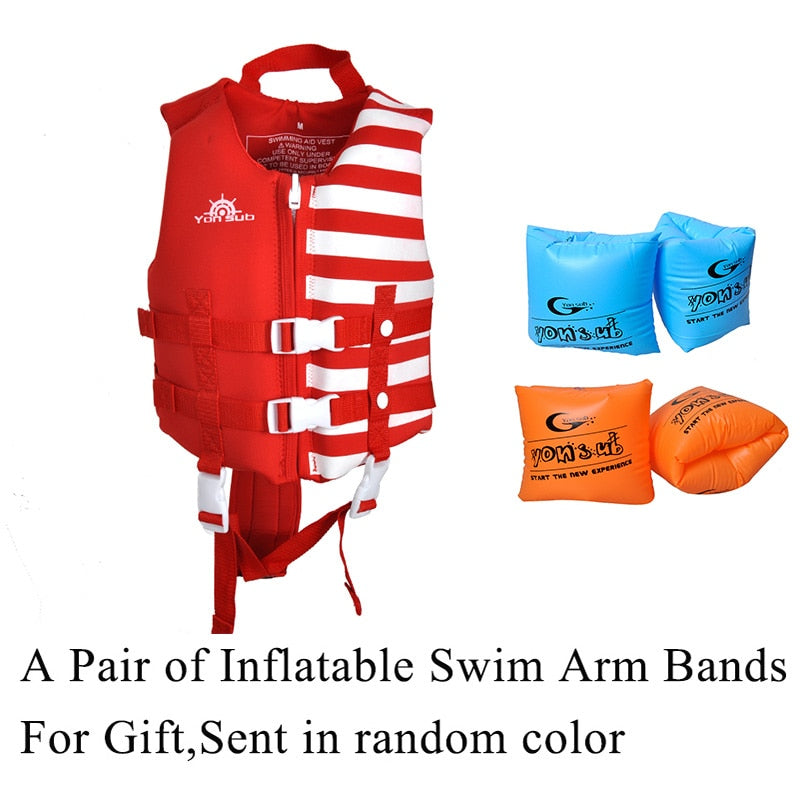 YONSUB Professional Children Life Vest Swim Learning Jackets Inflatable Swimming