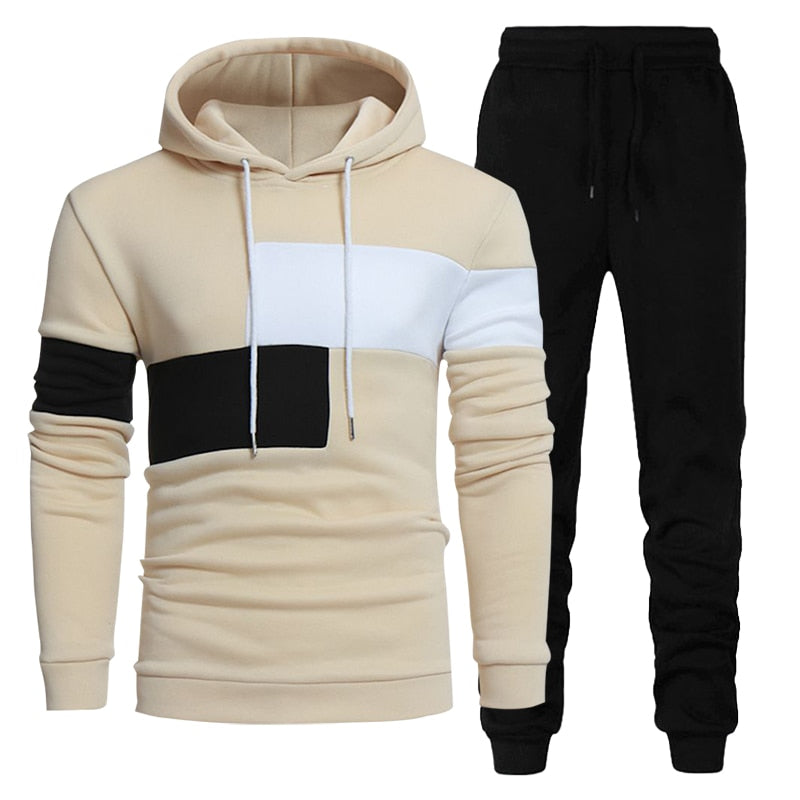 Warm Hooded Pullover Suits