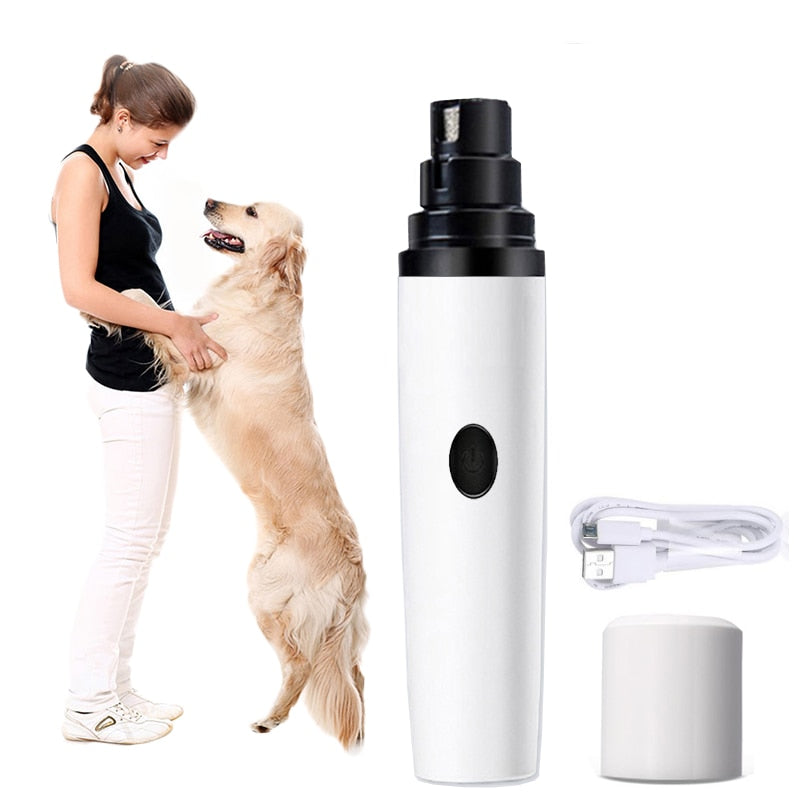 Electric Dog Nail Clippers for Dog Nail Grinders Rechargeable USB Charging