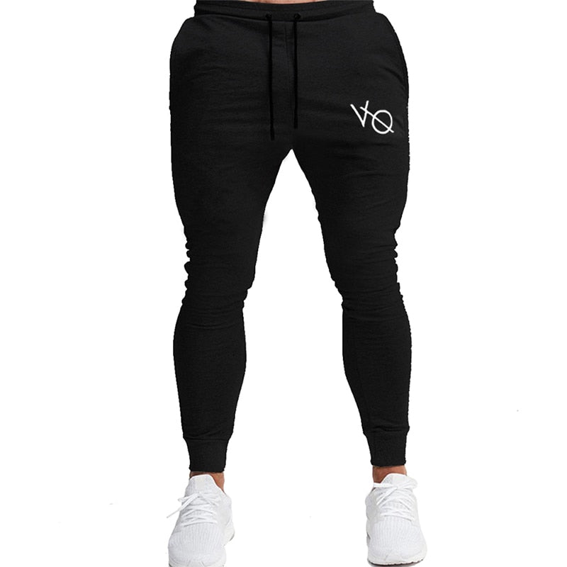 2021 new sports, gym, fitness, jogging and other casual men's tights, black
