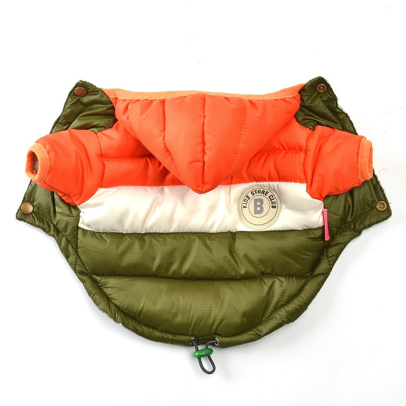 Big Dog Jacket Autumn Winter Warm Clothes For Small Large Dogs