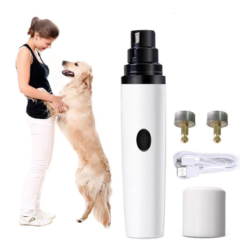 Electric Dog Nail Clippers for Dog Nail Grinders Rechargeable USB Charging