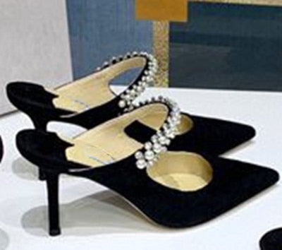 Rhinestone Sandals Women 2021 Summer Sandals Patent Leather