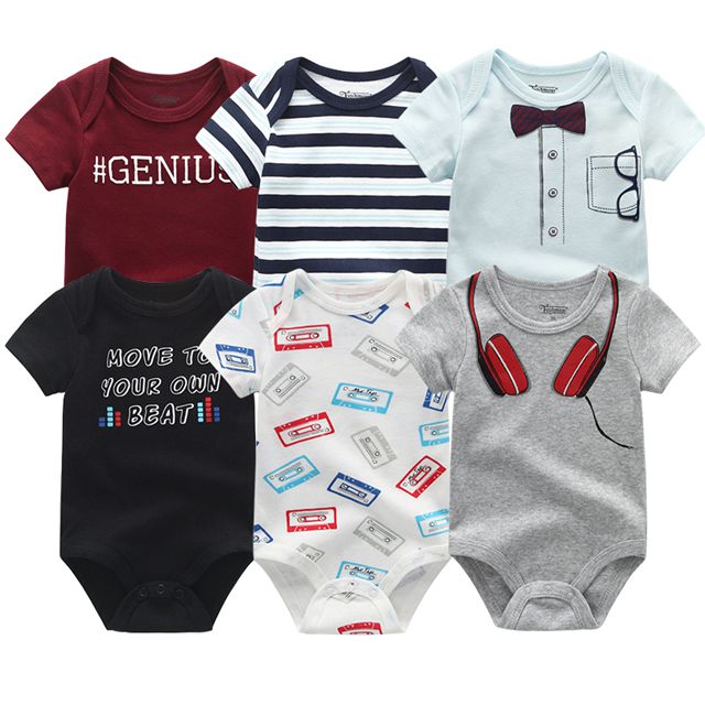 Baby Bodysuit Fashion body Suits Short Sleeve Newborn