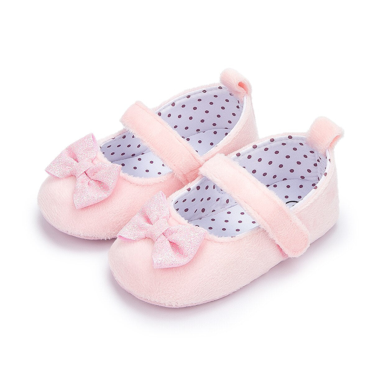 Princess Shoes Toddler Non-slip Flat Soft-sole Cotton Rubber