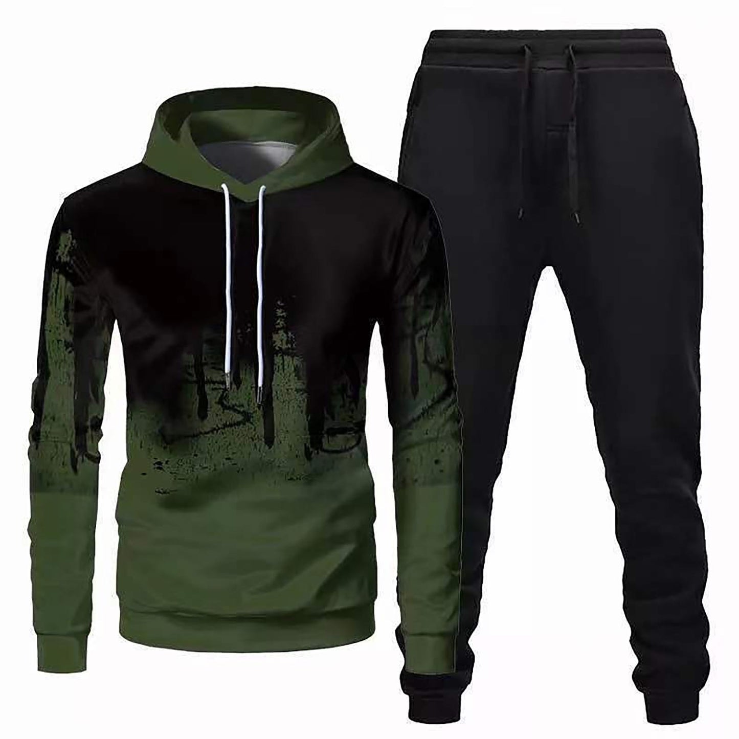Sportwear Sets Autumn And Winter Outfit Sportswear Personality Double Zipper