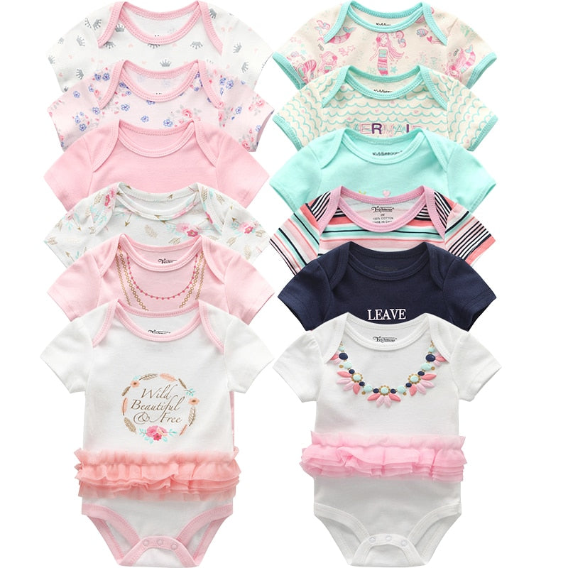 Baby Bodysuit Fashion body Suits Short Sleeve Newborn