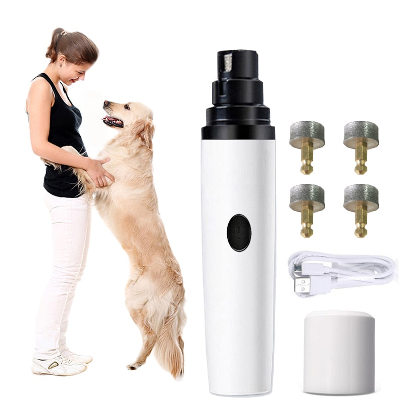 Electric Dog Nail Clippers for Dog Nail Grinders Rechargeable USB Charging