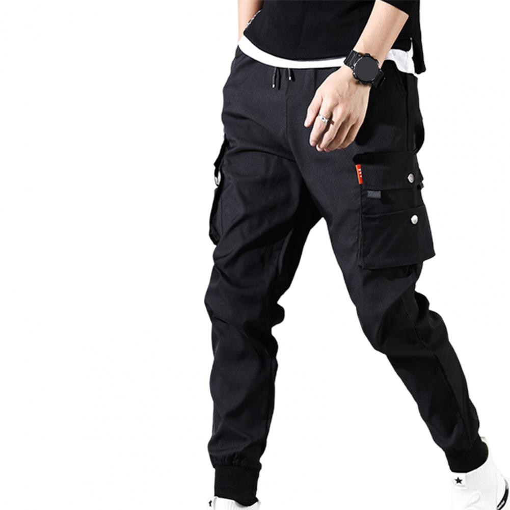 Men Pants Hip Hop Harem Joggers Pants 2021New Male Trousers