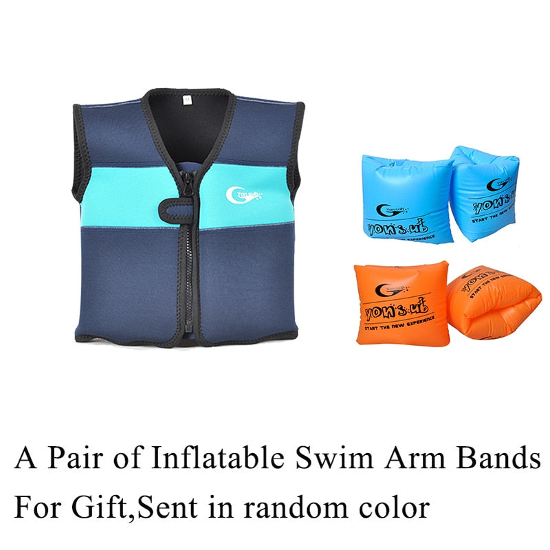 YONSUB Professional Children Life Vest Swim Learning Jackets Inflatable Swimming