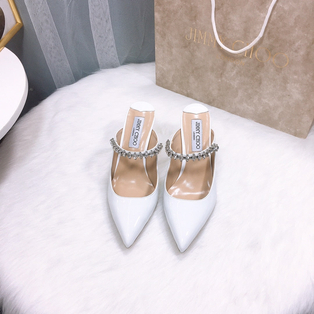 Rhinestone Sandals Women 2021 Summer Sandals Patent Leather