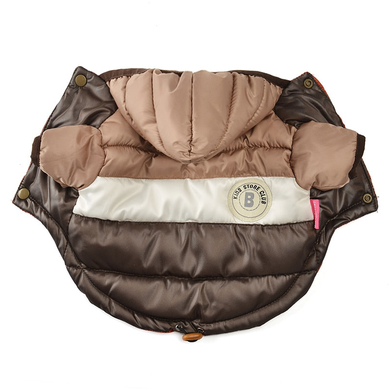 Big Dog Jacket Autumn Winter Warm Clothes For Small Large Dogs