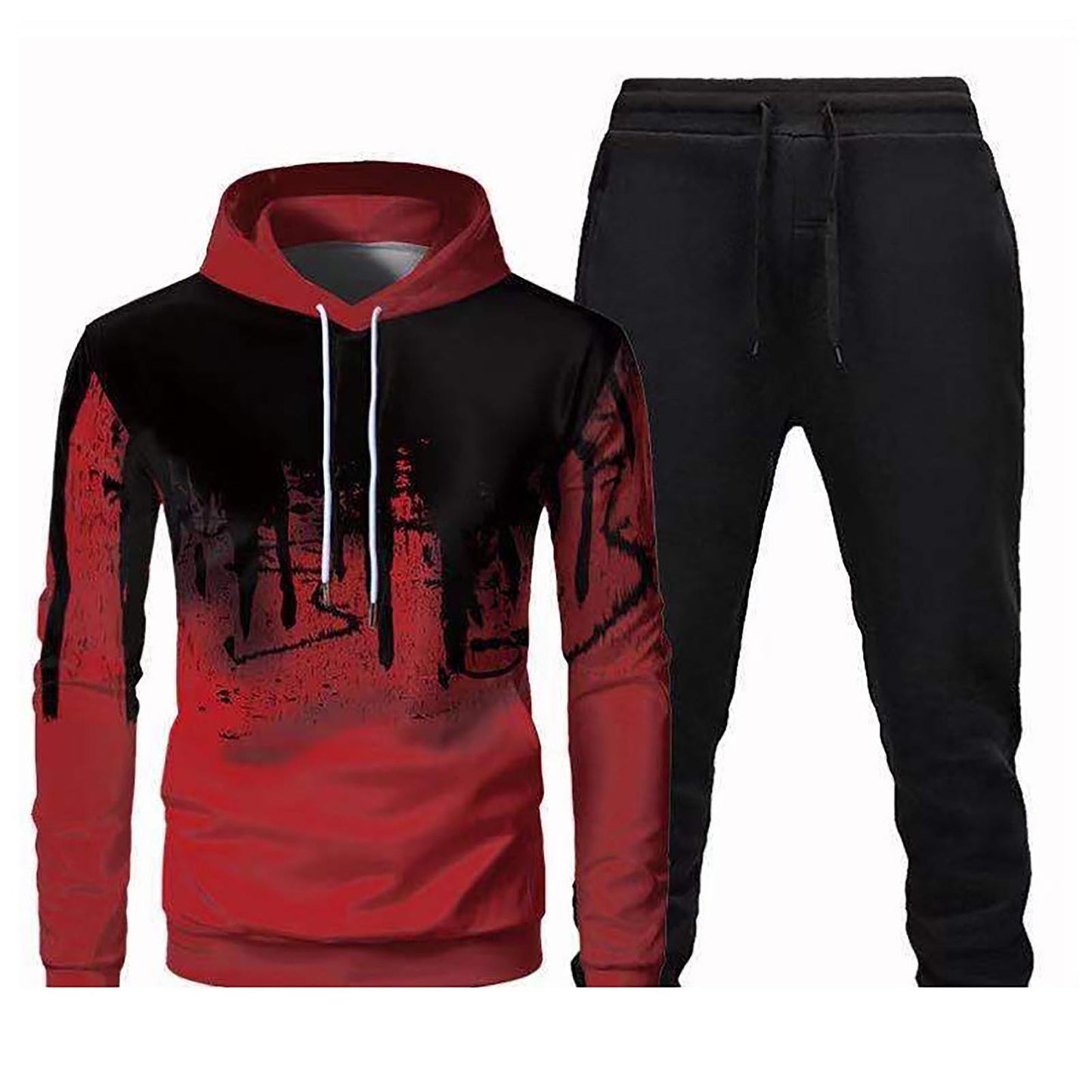 Sportwear Sets Autumn And Winter Outfit Sportswear Personality Double Zipper