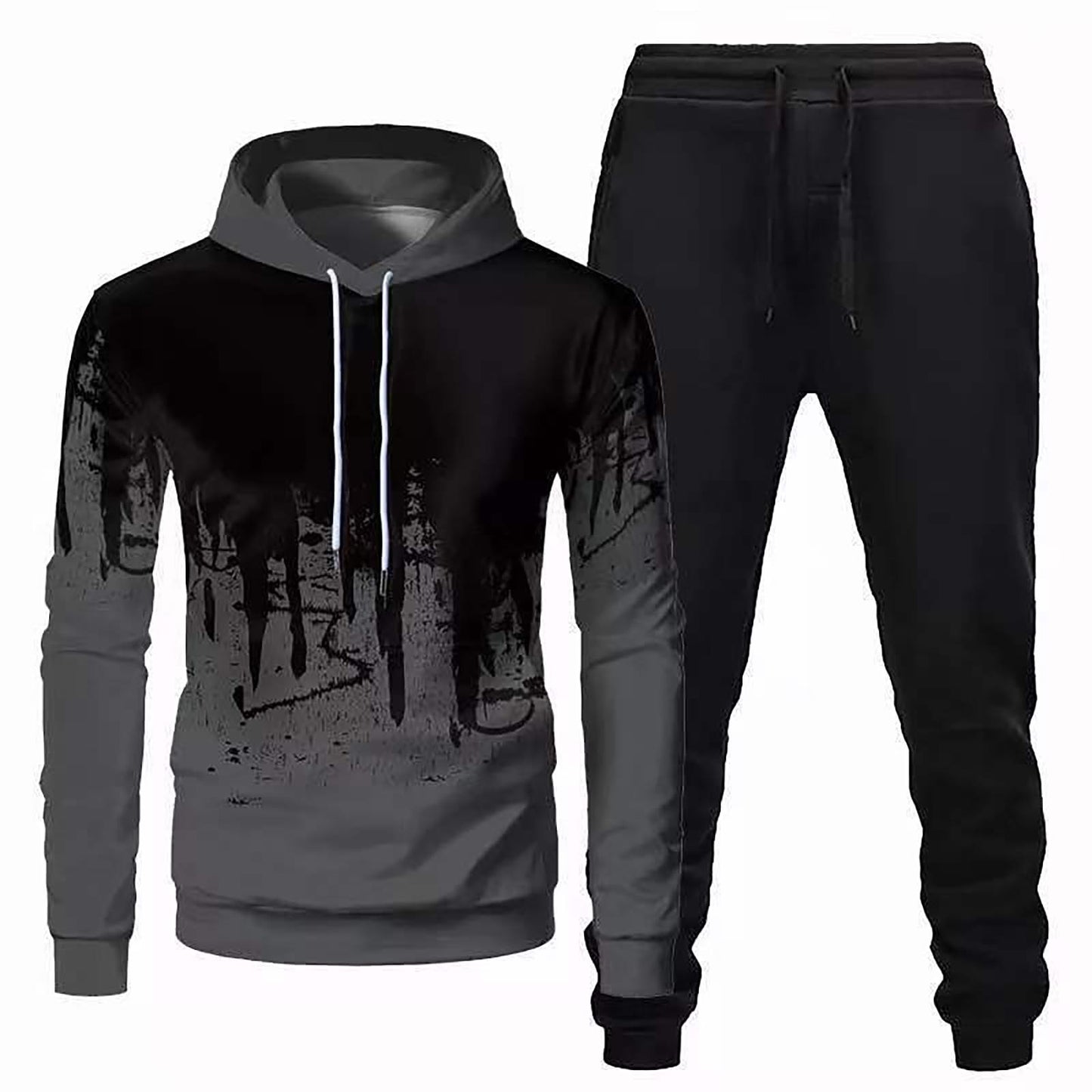 Sportwear Sets Autumn And Winter Outfit Sportswear Personality Double Zipper
