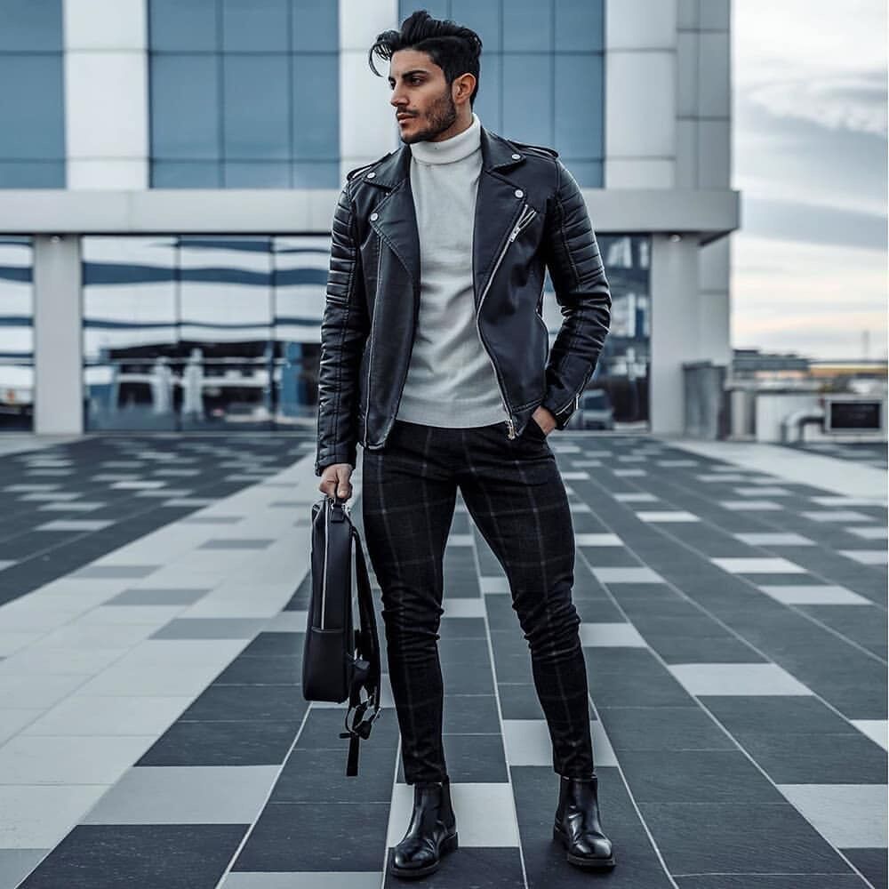 Mens Pants Casual Mens Trousers Skinny Stretch Mens Chinos Pants Slim