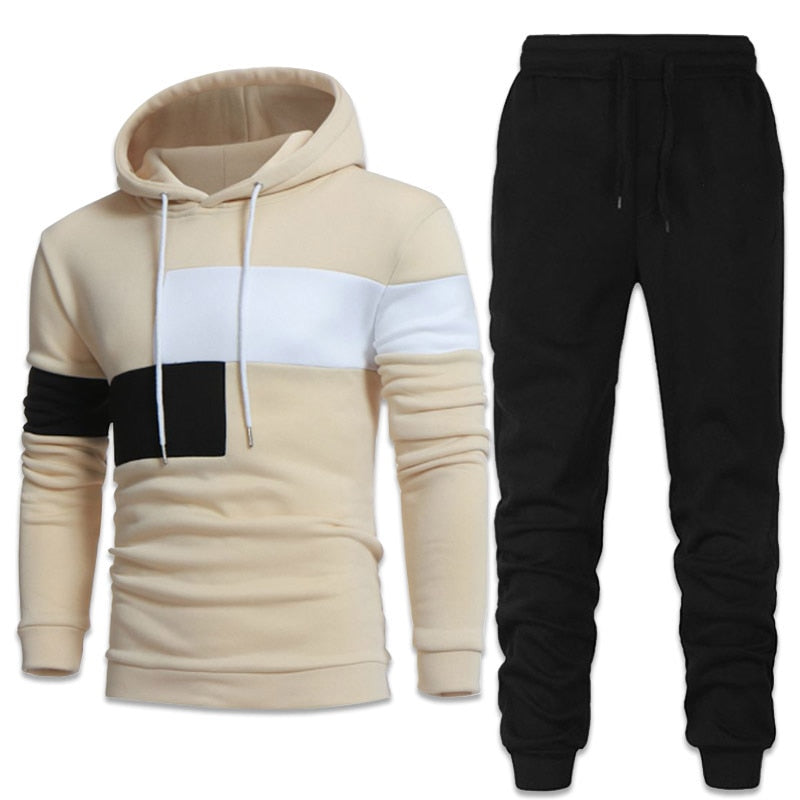 Warm Hooded Pullover Suits