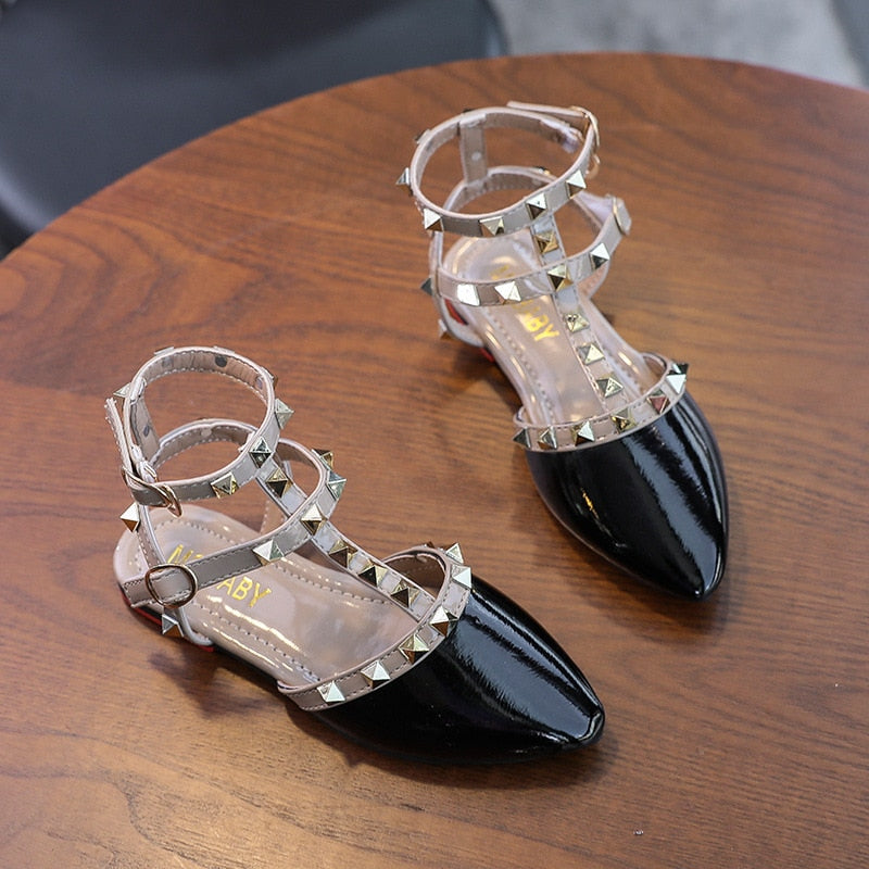 Girls Sandals 2021 Summer Kids Princess Sandals For Medium