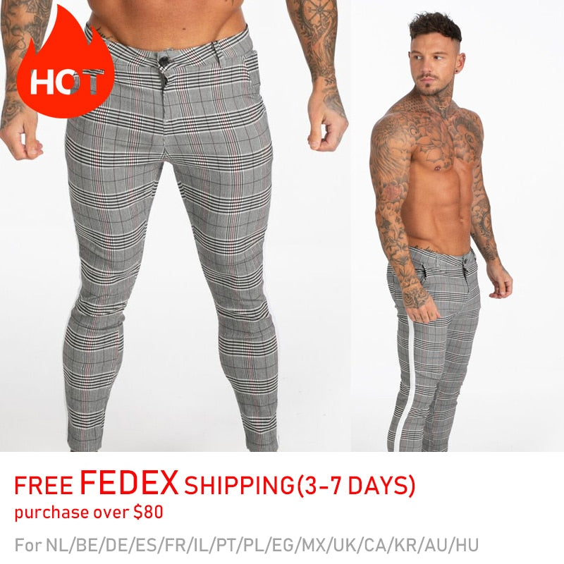 Mens Pants Casual Mens Trousers Skinny Stretch Mens Chinos Pants Slim